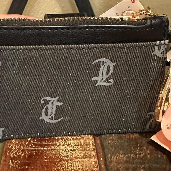 Juicy Couture Pack It Up Black Shoulder Bag & Wallet - Picture 4 of 4